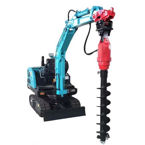 china excavator auger|excavator post hole auger.